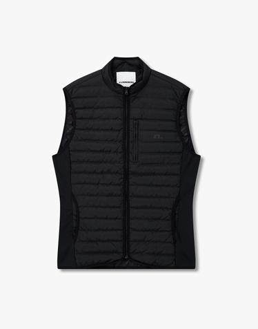 [J.LINDEBERG] [Men Collection] 페이스 다운 라이너 베스트_블랙 1525311501