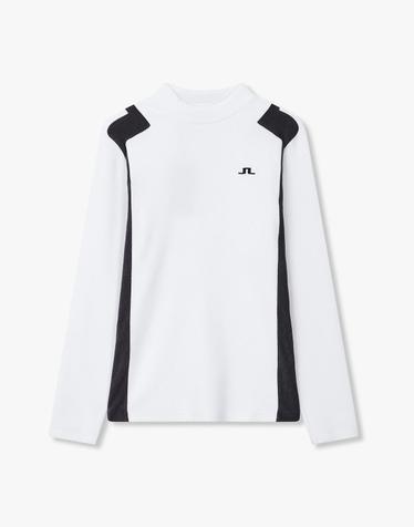 [J.LINDEBERG] [Men] 빌리 백 투 백 모크넥_화이트 1515326804