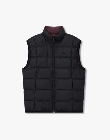 [J.LINDEBERG] [Men] 로이 리버시블 베스트_블랙 1515311814