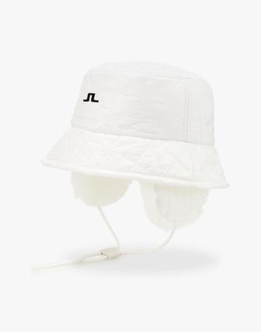 [J.LINDEBERG] [Women] 줄리아 패디드 햇_화이트 1545371912