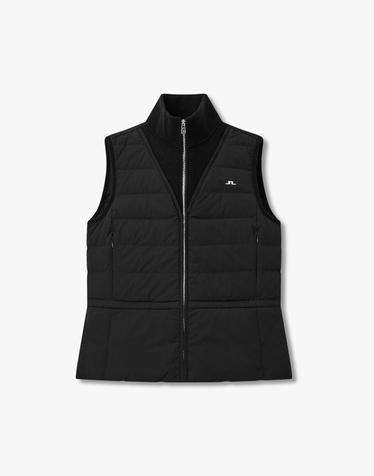 [J.LINDEBERG] [Women] 말린 다운 베스트_블랙 1545311913
