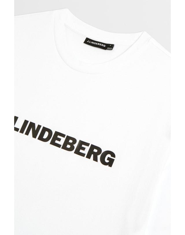 제이린드버그 [J.LINDEBERG] [Men Collection] 파시 로고 티_화이트 1525126509 착용컷