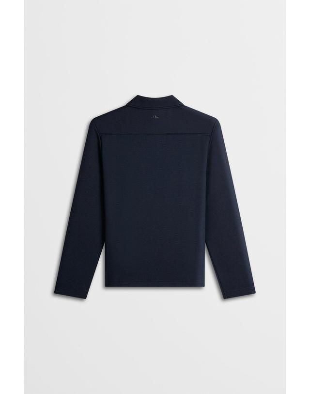 제이린드버그 [J.LINDEBERG] [Men Collection] 란사 저지 지퍼 자켓_네이비 1525111511 착용컷