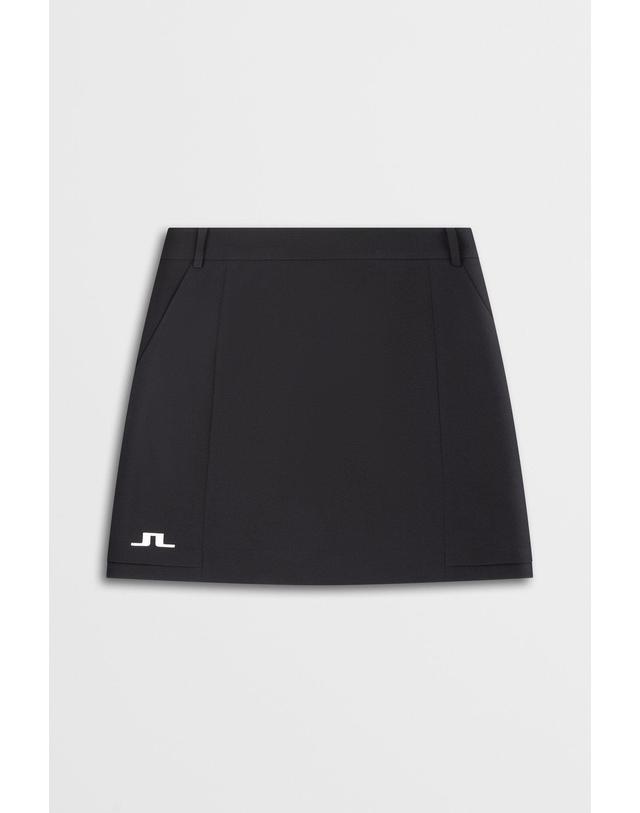 제이린드버그 [J.LINDEBERG] [Women] 이본 베이직 스커트_블랙 1545143902 착용컷