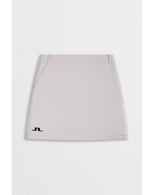 제이린드버그 [J.LINDEBERG] [Women] 이본 베이직 스커트_라이트 베이지 1545143903 착용컷