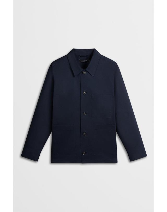 제이린드버그 [J.LINDEBERG] [Men Collection] 이스턴 워크웨어 오버 셔츠_네이비 1525111506 착용컷