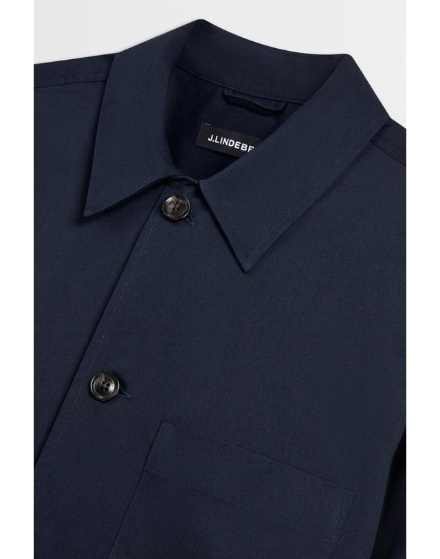 제이린드버그 [J.LINDEBERG] [Men Collection] 이스턴 워크웨어 오버 셔츠_네이비 1525111506 착용컷