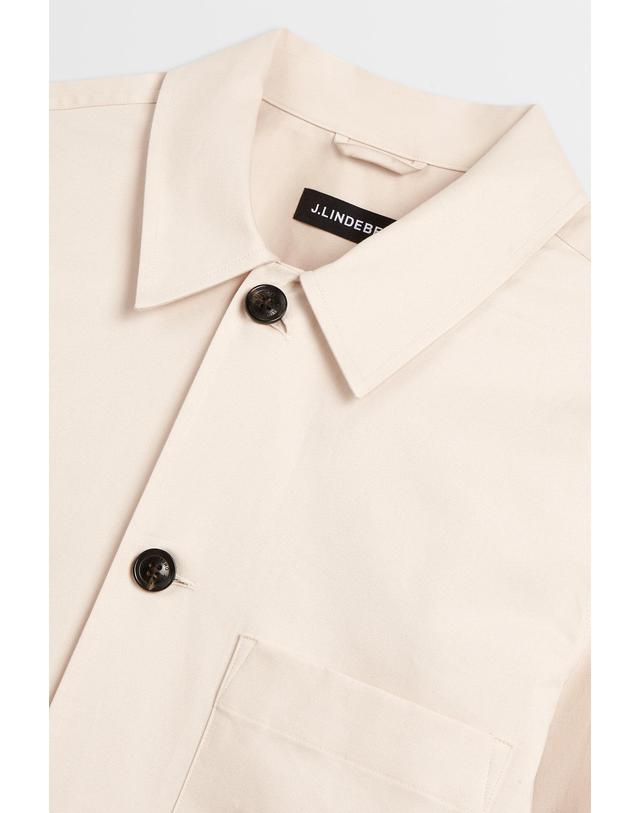 제이린드버그 [J.LINDEBERG] [Men Collection] 이스턴 워크웨어 오버 셔츠_라이트 베이지 1525111507 착용컷
