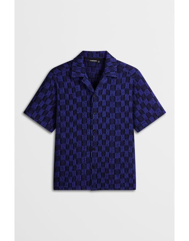제이린드버그 [J.LINDEBERG] [Men Collection] 토르파 리조트 저지 셔츠_블루 1525126505 착용컷