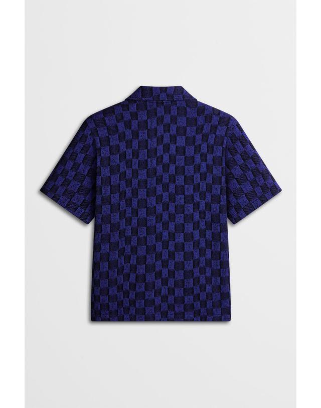 제이린드버그 [J.LINDEBERG] [Men Collection] 토르파 리조트 저지 셔츠_블루 1525126505 착용컷