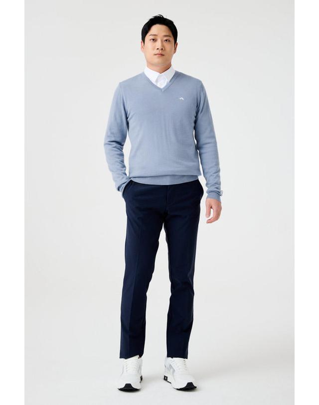 제이린드버그 [J.LINDEBERG] [Men] 리만 니트 스웨터_블루 1515128502 착용컷