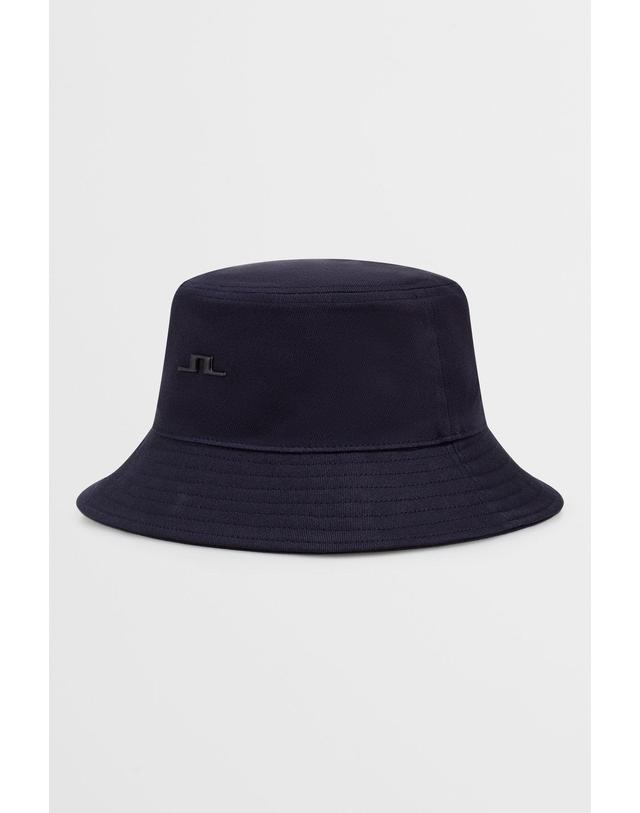 제이린드버그 [J.LINDEBERG] [Women] 시리 버킷햇(black logo) _네이비 1545171001 착용컷
