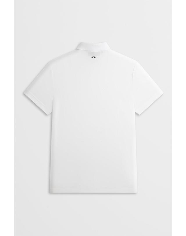 제이린드버그 [J.LINDEBERG] [Men] [KANGOL] 제이슨 폴로_화이트 1515326607 착용컷