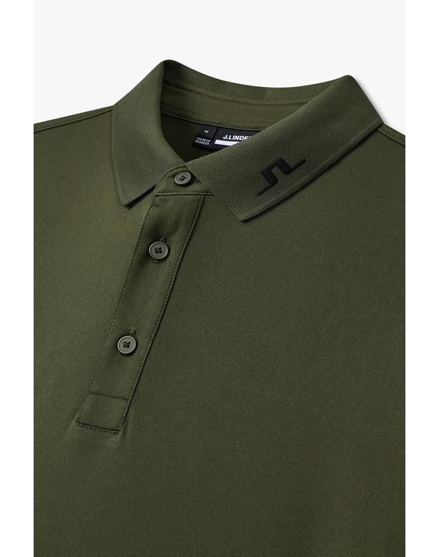 제이린드버그 [J.LINDEBERG] [Men] KV LS 폴로_그린 1515326809 착용컷