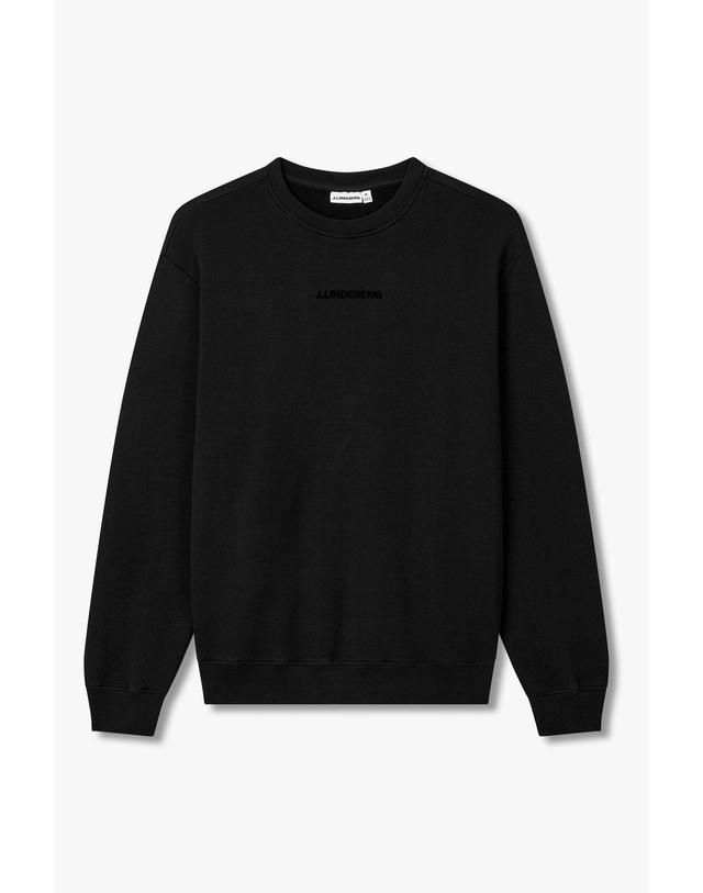 제이린드버그 [J.LINDEBERG] [Men Collection] 캘런 크루 넥_블랙 1525328503 착용컷