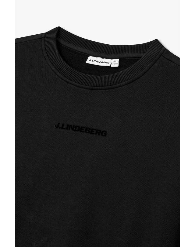 제이린드버그 [J.LINDEBERG] [Men Collection] 캘런 크루 넥_블랙 1525328503 착용컷