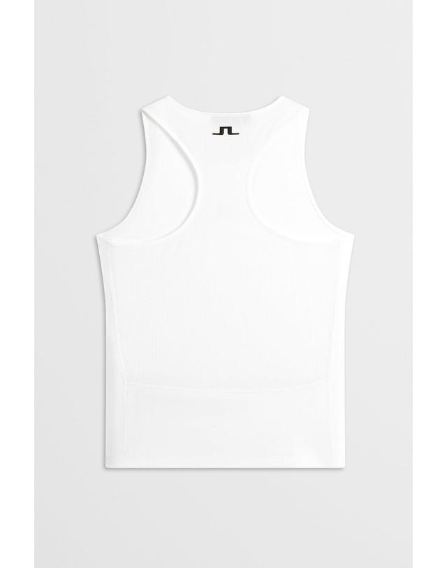 제이린드버그 [J.LINDEBERG] [Women] 델리아 탱크 탑_화이트 1565326102 착용컷
