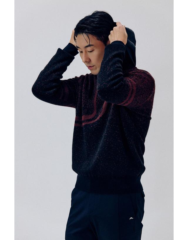 제이린드버그 [J.LINDEBERG] [Men] 존 스웨터_버건디 1515328911 착용컷