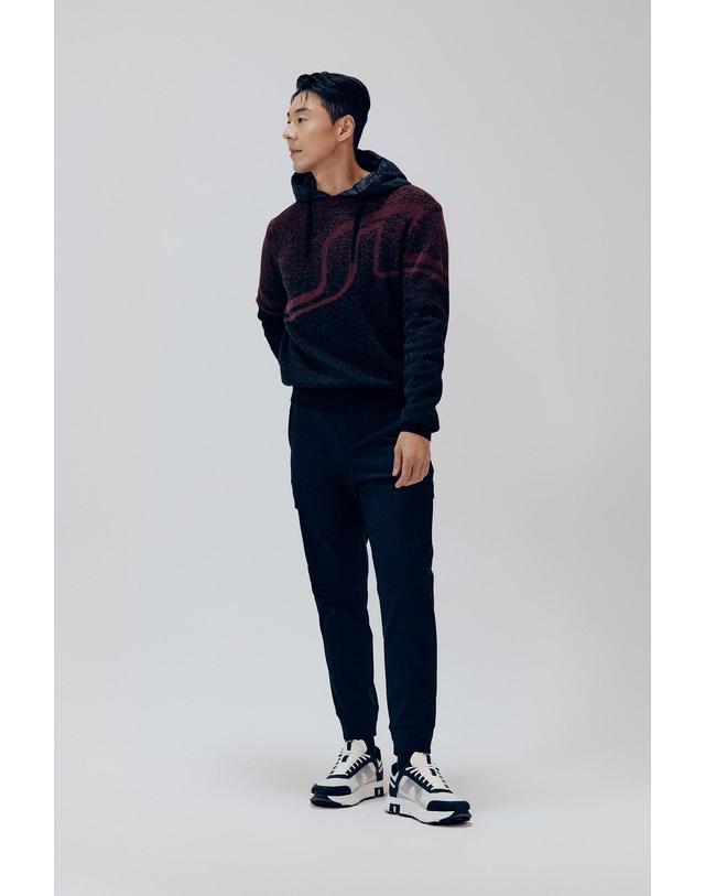 제이린드버그 [J.LINDEBERG] [Men] 존 스웨터_버건디 1515328911 착용컷