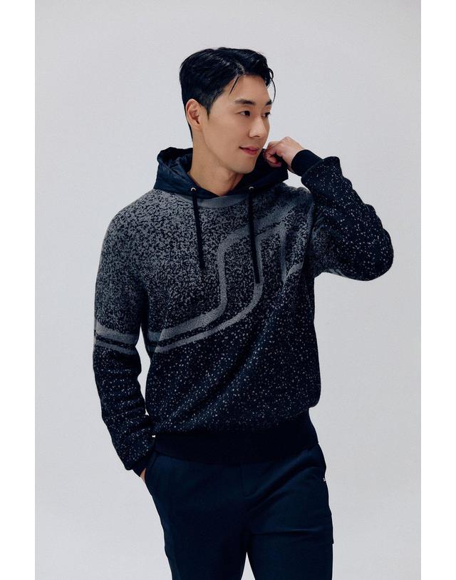 제이린드버그 [J.LINDEBERG] [Men] 존 스웨터_챠콜 1515328912 착용컷