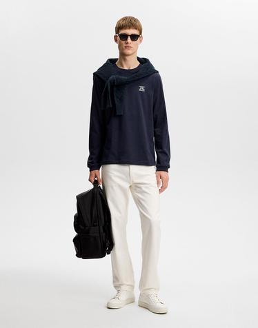 [J.LINDEBERG] [Men Collection] 파르시 롱 슬리브 티_네이비 1526126503