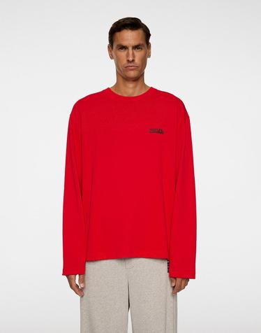 [J.LINDEBERG] [Men Collection] 월시 LS 에이프레스 티셔츠_체리 레드 1526126606