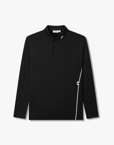 [J.LINDEBERG] [Men] 르로리 롱 슬리브 폴로 _블랙 1516126803