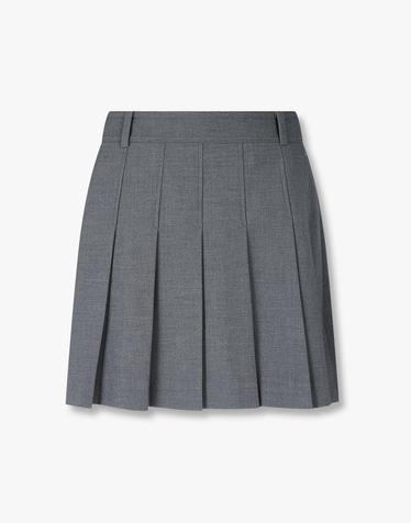 [J.LINDEBERG] [Womem] 코넬리아 플리츠 스커트 _멜란지 그레이 1546143904