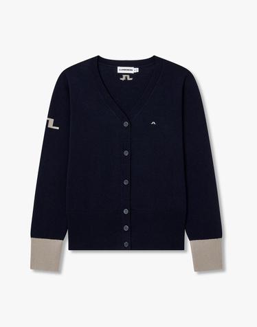 [J.LINDEBERG] [Women] 애니키 가디건 _네이비 1546128802