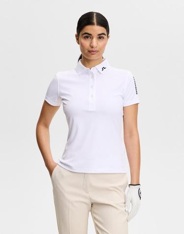 [J.LINDEBERG] [Women] 투어 테크 폴로_화이트 1546126003