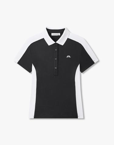 [J.LINDEBERG] [Women] 데미 폴로_블랙 1546126016