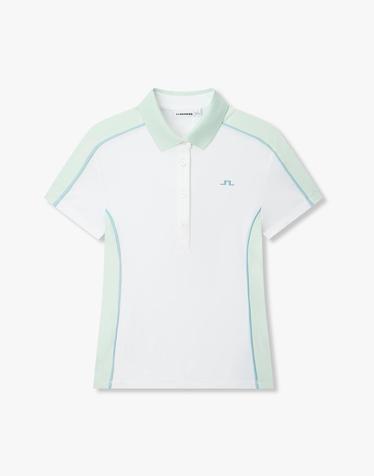 [J.LINDEBERG] [Women] 데미 폴로_화이트 1546126014