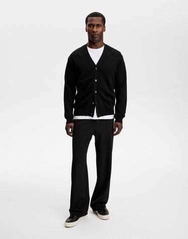 [J.LINDEBERG] [Men Collection] 자레드 메리노 가디건_블랙 1526128503