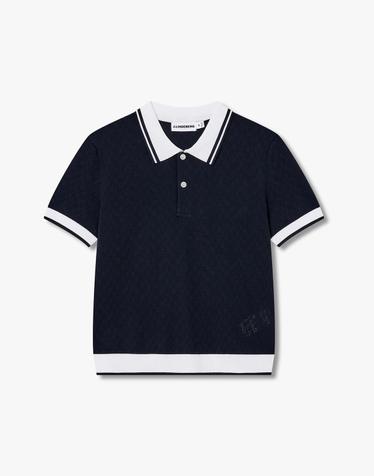 [J.LINDEBERG] [Women] 폴리 포인텔 폴로_네이비 1546128004