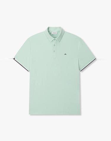 [J.LINDEBERG] [Men] 페레즈 피케 골프 폴로_민트 1516126925