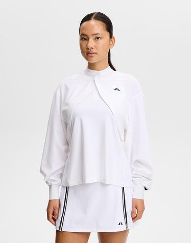 [J.LINDEBERG] [Women] 볼레로 자켓 테니스_화이트 1566126107