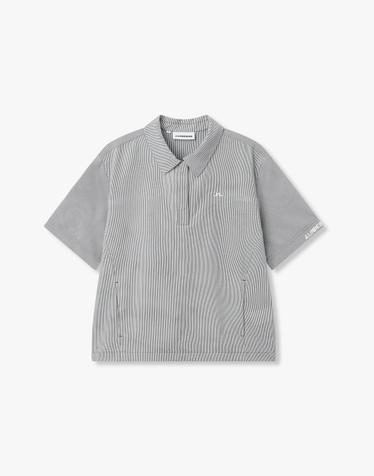 [J.LINDEBERG] [Women] 시어서커 풀오버 셔츠_그레이 1546111962