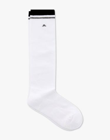 [J.LINDEBERG] [Women] 베이직 니삭스_화이트 1546374905