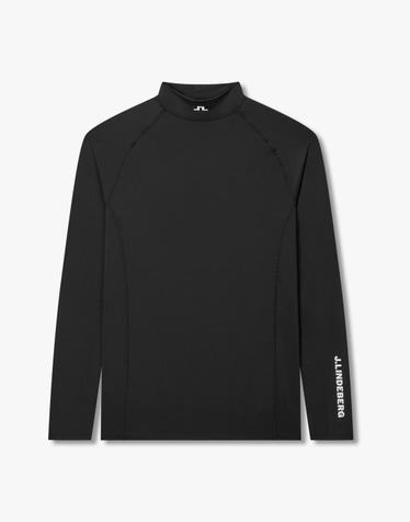 [J.LINDEBERG] [Men] 엘로 컴프레션 탑_블랙 1516326513