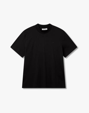 [J.LINDEBERG] [Men Collection] 에이스 모크넥 티셔츠_블랙 1526326501
