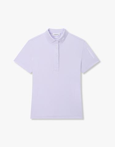 [J.LINDEBERG] [Women] 투어 테크 폴로_라이트 퍼플 1546326004