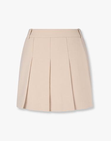 [J.LINDEBERG] [Women] 일세 랩 플리츠 쇼츠_베이지 1546340910