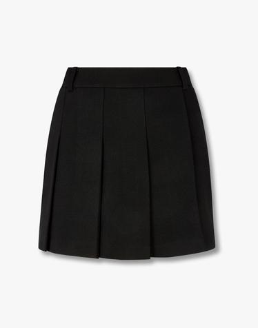 [J.LINDEBERG] [Women] 일세 랩 플리츠 쇼츠_블랙 1546340909