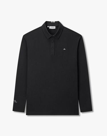 [J.LINDEBERG] [Men] 제트 AR 롱 슬리브 폴로_블랙 1516326906