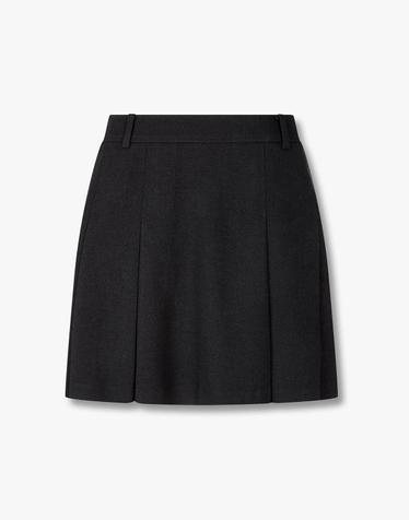 [J.LINDEBERG] [Women] 넬리 울라이크 스커트_다크 그레이 1546343910