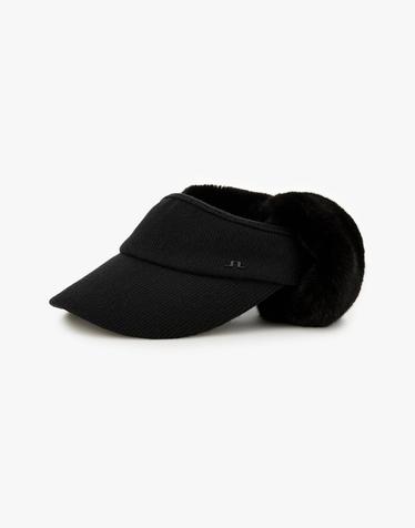 [J.LINDEBERG] [Women] 윈터 바이저_블랙 1546371912