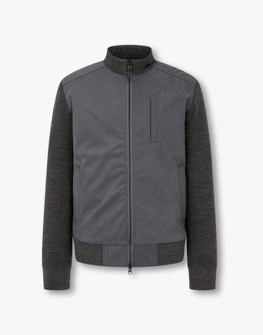 [J.LINDEBERG] [Men] 칼 테일러드 하이브리드 패디드 자켓챠콜 1516328914