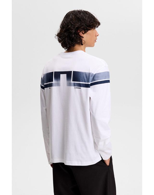 제이린드버그 [J.LINDEBERG] [Men Collection] 월시 LS 브리지 티셔츠 _화이트 1526126603 착용컷