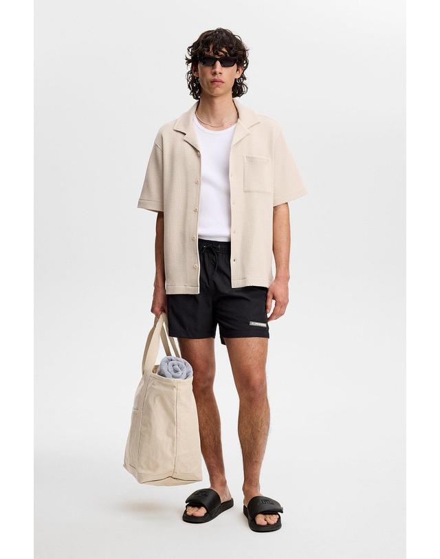 제이린드버그 [J.LINDEBERG] [Men Collection] 뱅크스 솔리드 스윔 쇼츠_네이비 1526340600 착용컷
