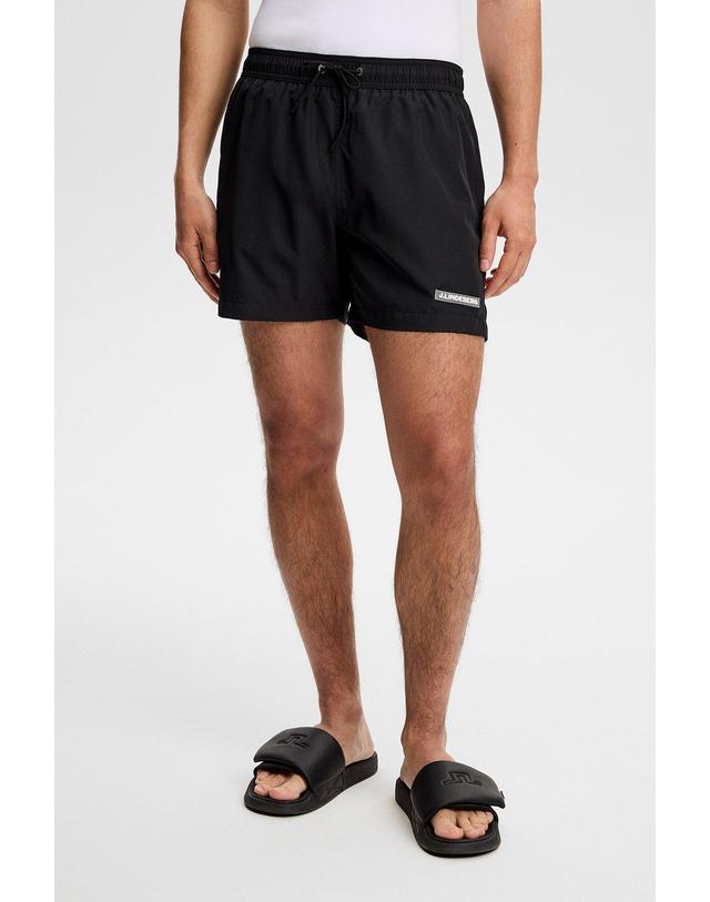 제이린드버그 [J.LINDEBERG] [Men Collection] 뱅크스 솔리드 스윔 쇼츠_네이비 1526340600 착용컷